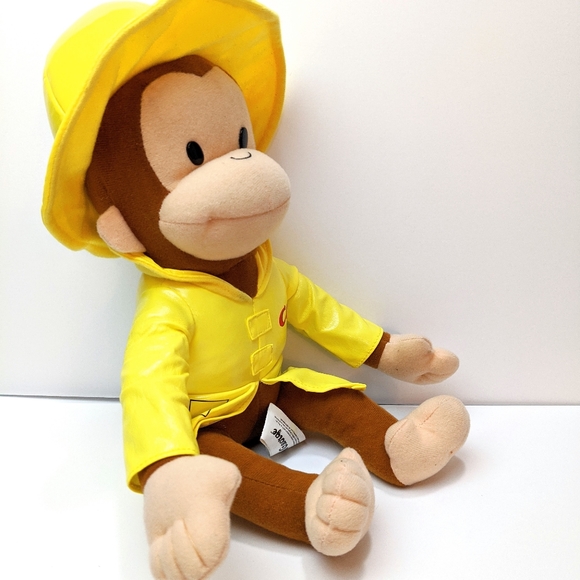 Curious George With Yellow Raincoat 